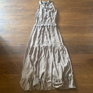 Christy Dawn Reese dress size Xsmall brown checkered